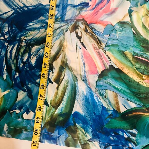 Soft Surroundings Penelope Tropical Print Sleeveless Maxi Dress Size XS NWT - Picture 8 of 8